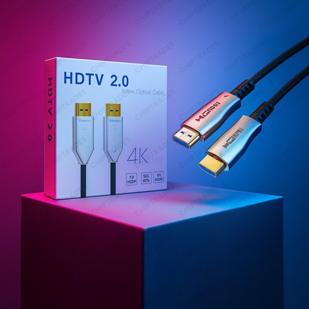 (524) AOC Fibre Hdmi cable 10 mtr