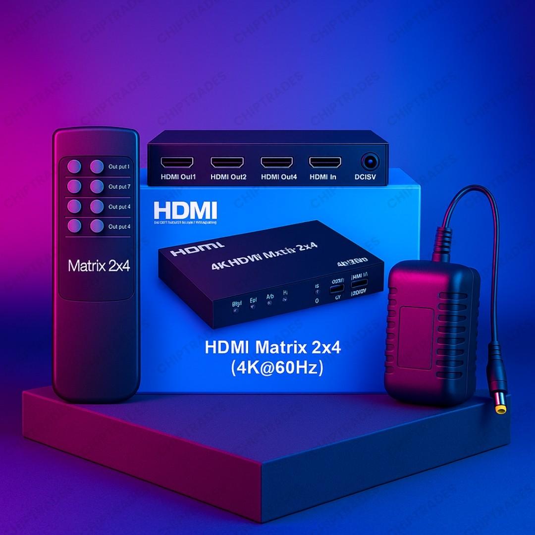 (524) HDMI Matrix 2x4