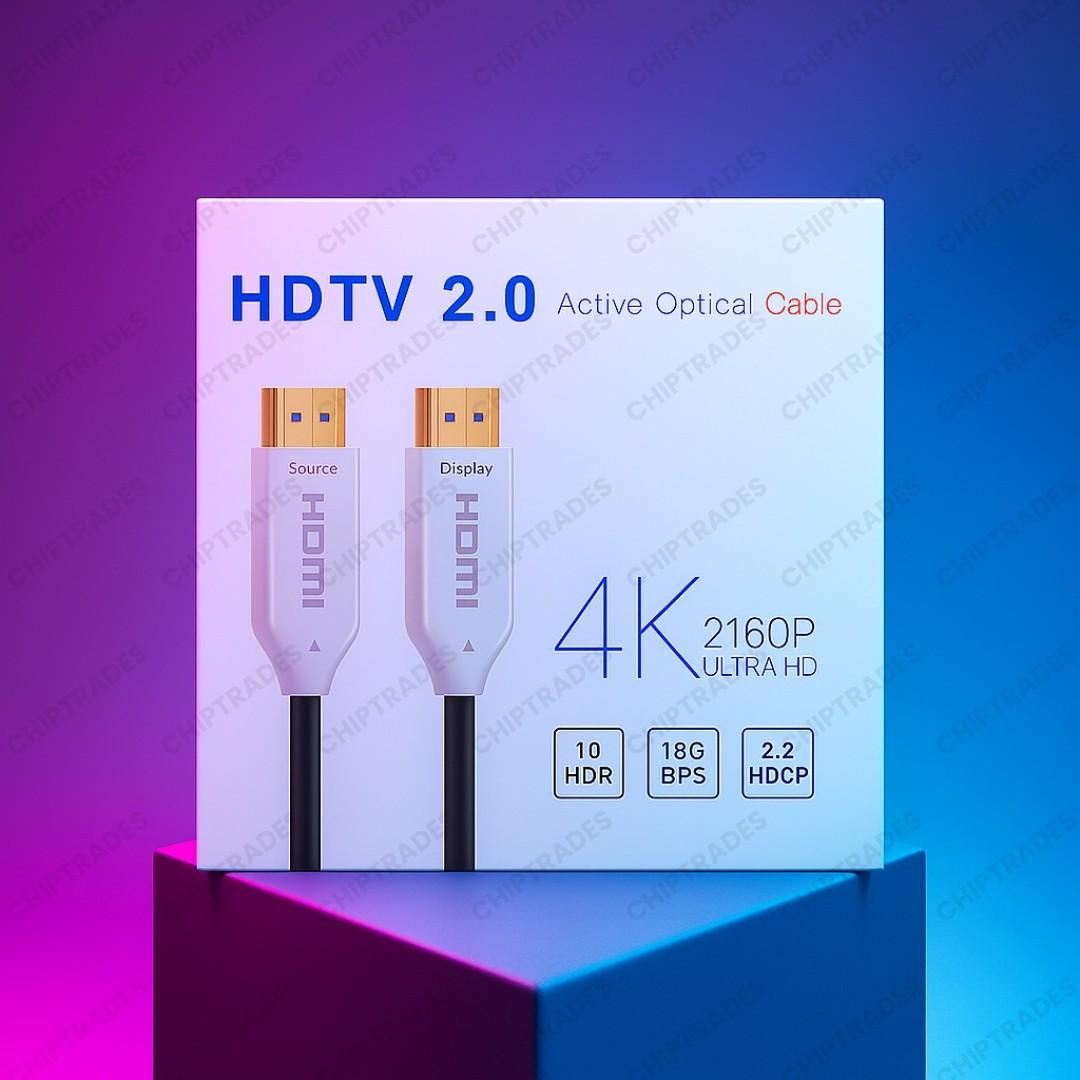 (0225) AOC Fibre Hdmi cable 30 mtr