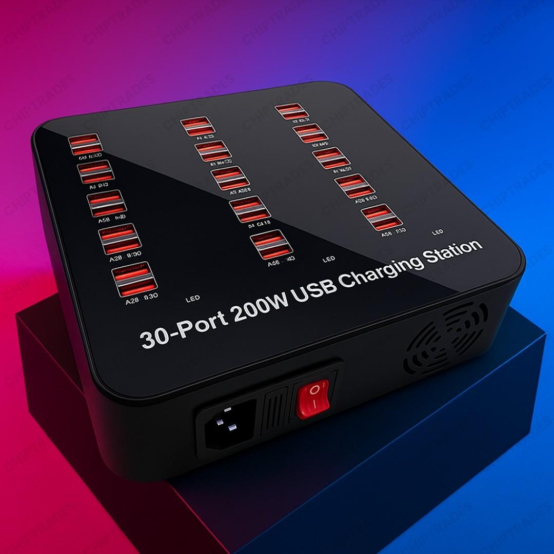 (724)Multifunction charger 30 port