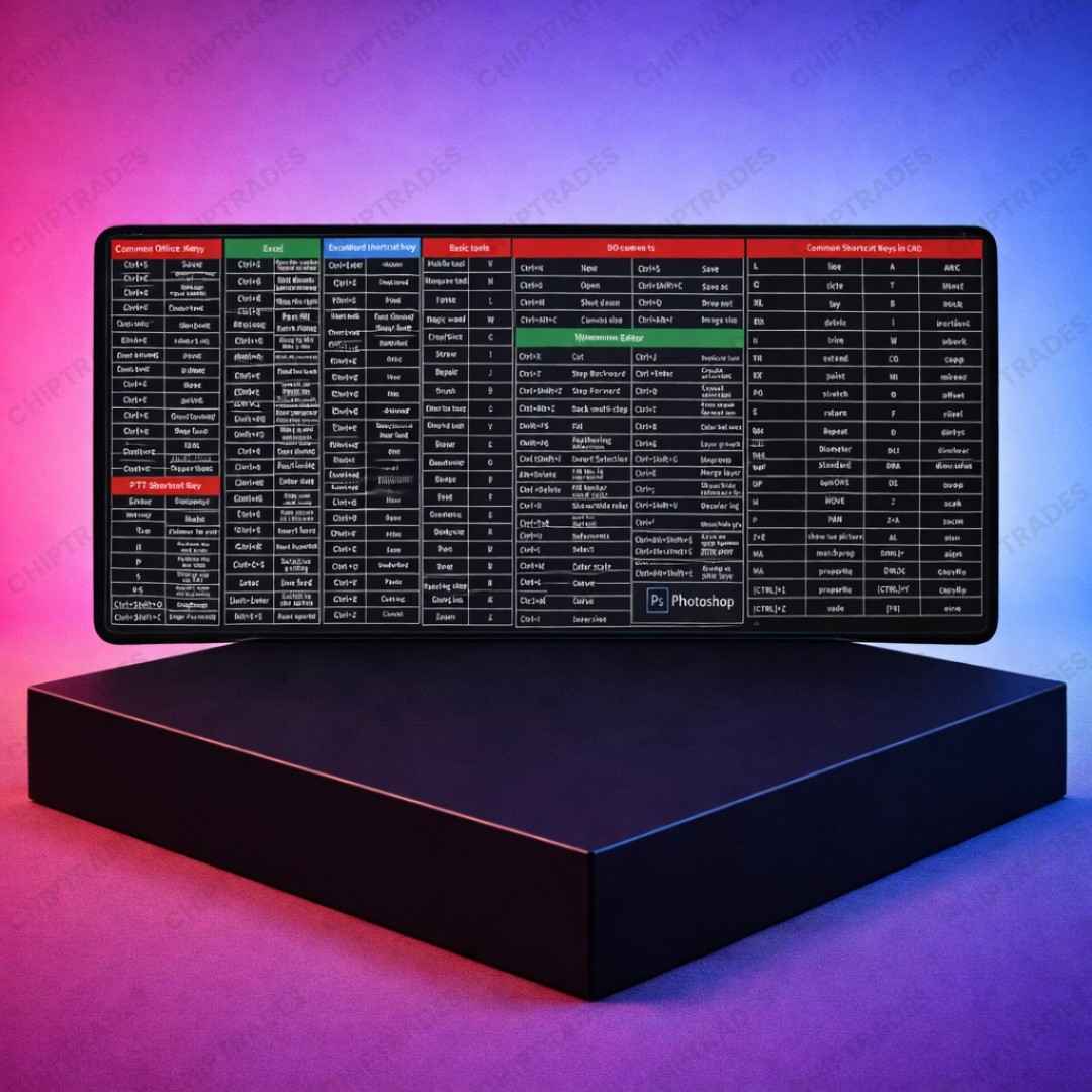 (0126) (i024) 300*700*2mm Shortcut keys mousepad