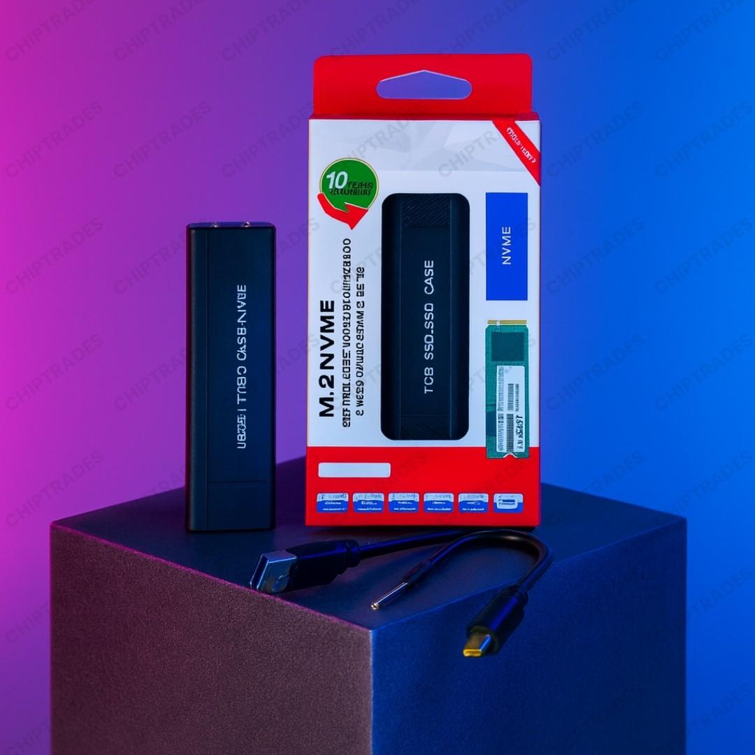 (1225 ) SSD NVME casing (fibre)