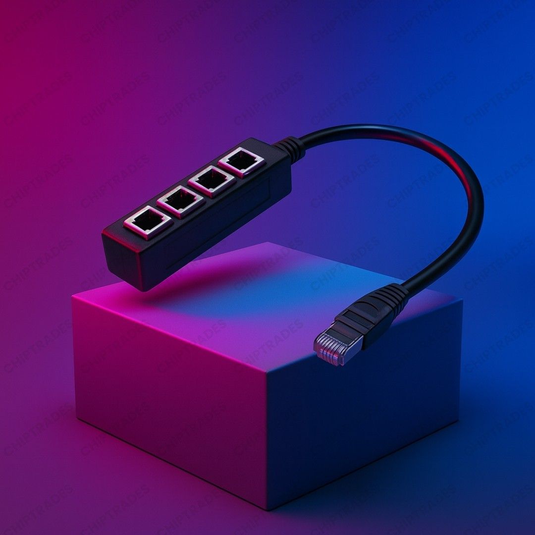 (1225) LAN splitter 1 by 4