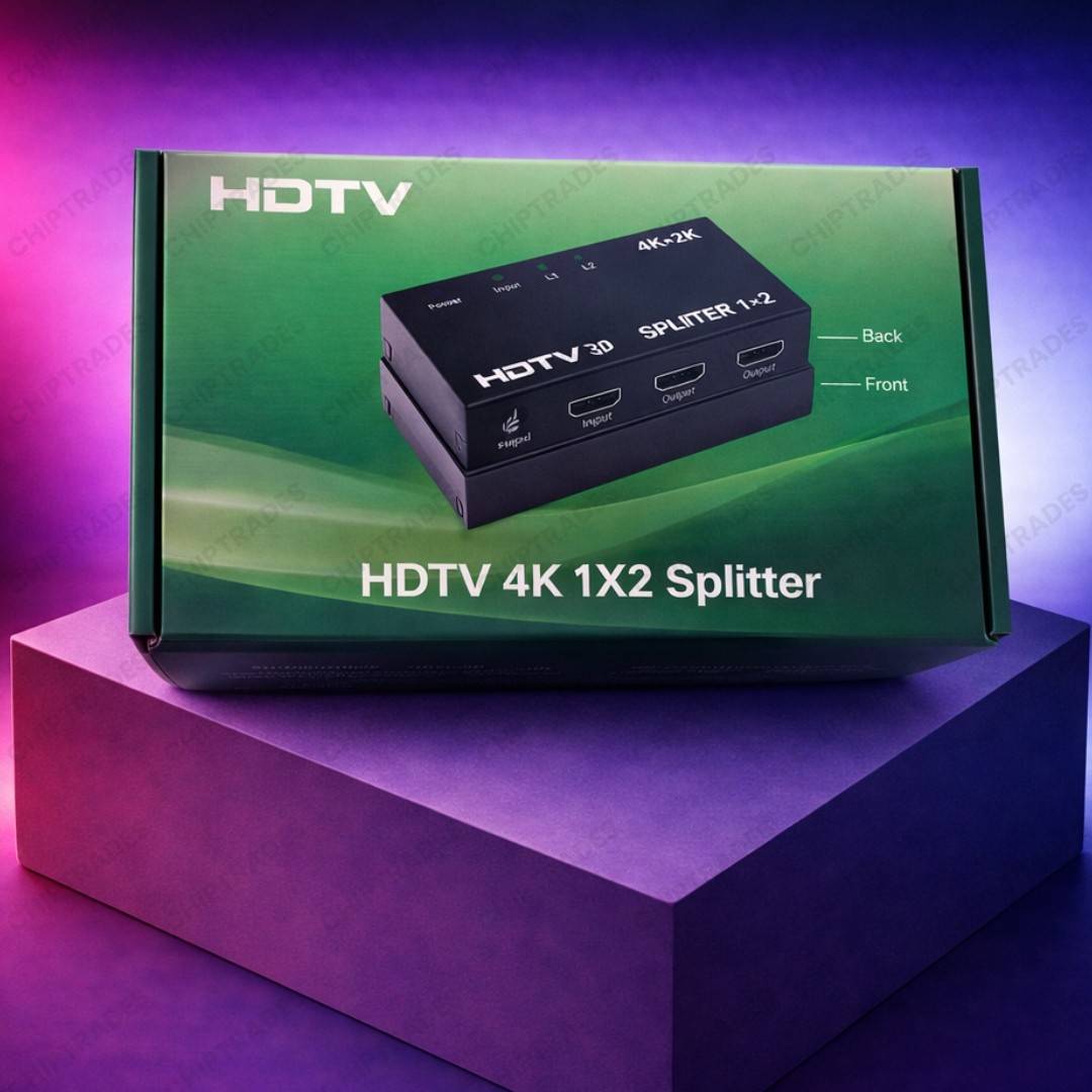 (1125) 4Kx2K 2 port HDMI Splitter (heavy Model)