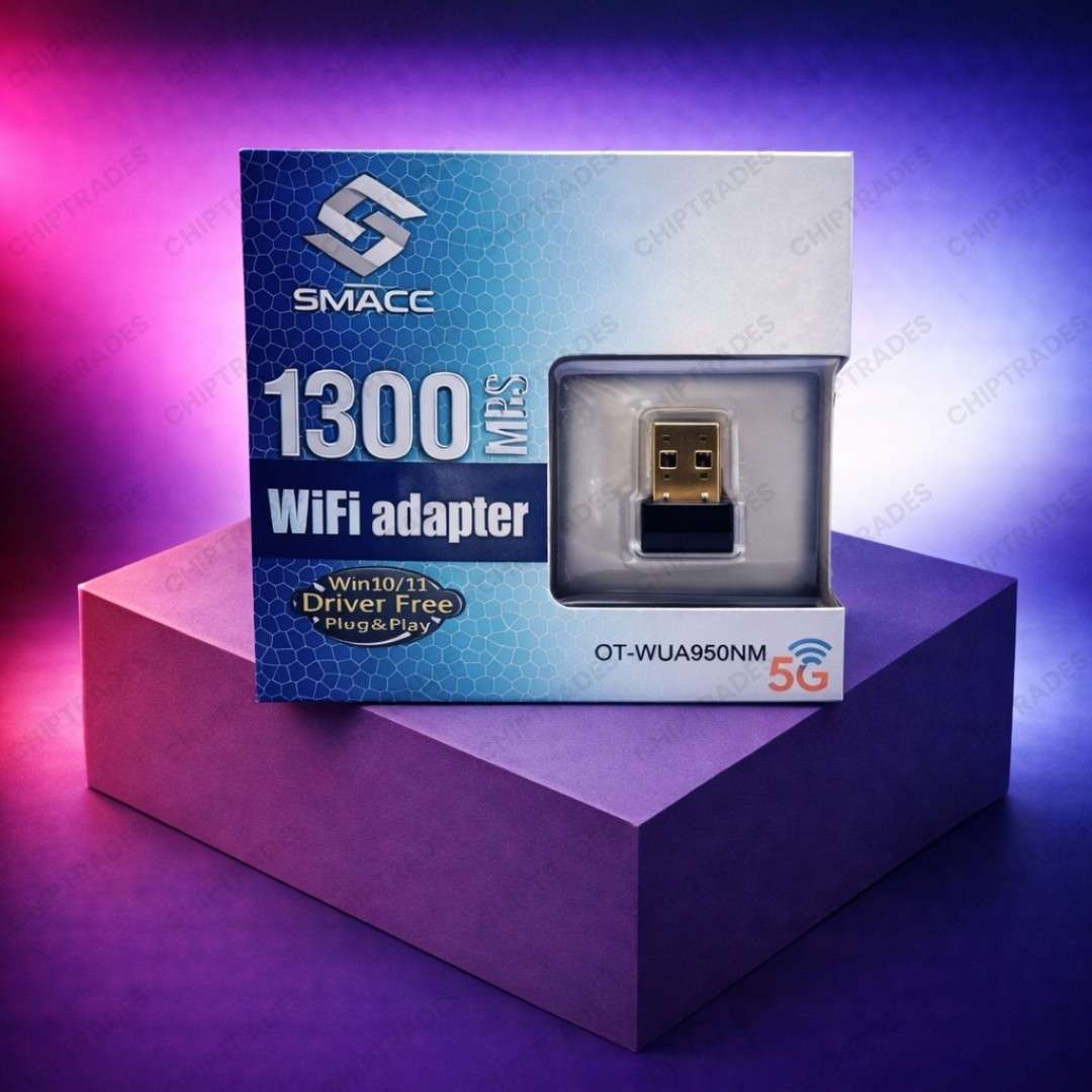 (1225)Dual Band Wifi ( 2.4G + 5G)(1300M) adapter