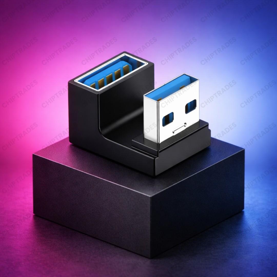 (NEW26) ZC-036 Usb Male Female 180 Degree