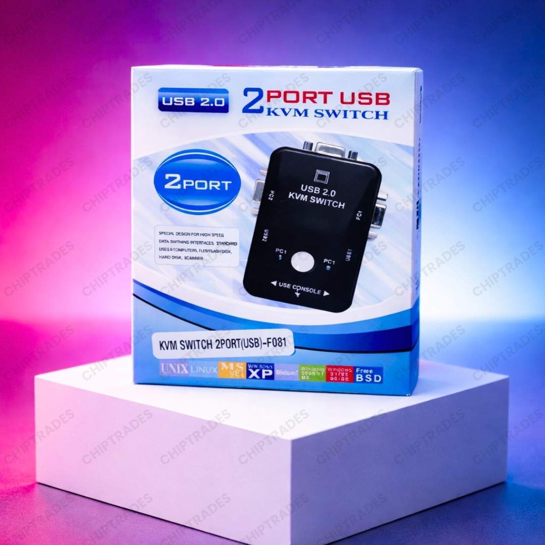 (524) 2 port USB KVM Switch