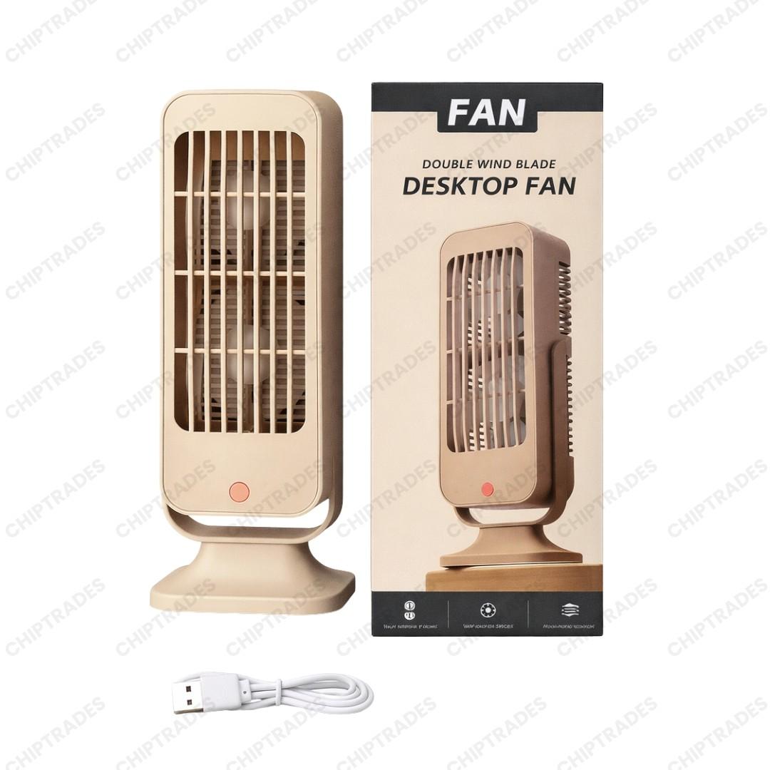 (0426) Double Wind Fan