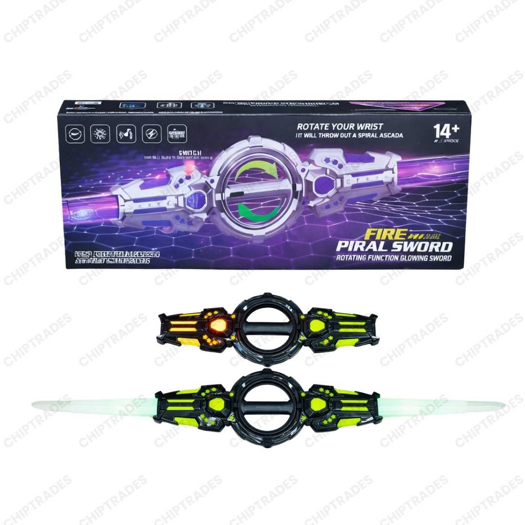 (NEW26) Fire Piral Sword