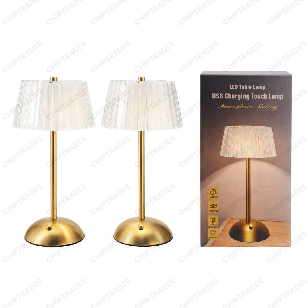 (NEW26) 707 Full Brass Touch Lamp