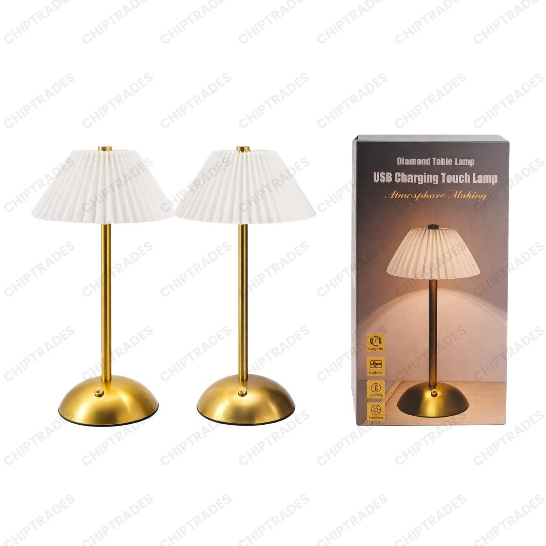 (NEW26) 720 Full Brass Touch Lamp