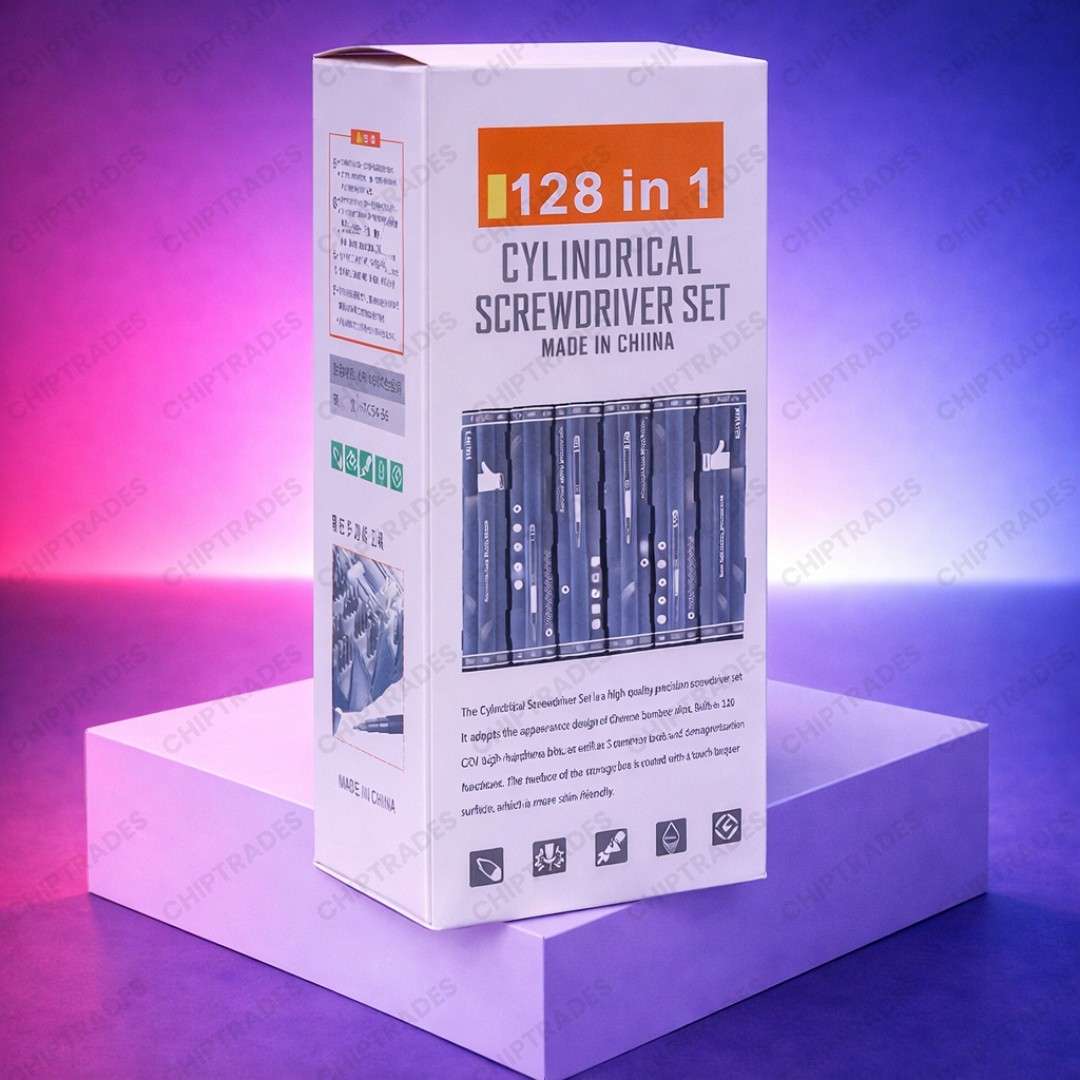 (0326) Cylindrical screwdriver 128 in 1