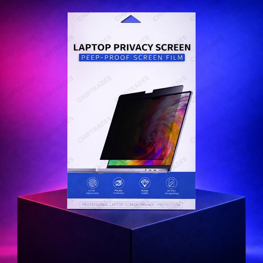 (NEW26) 14 privacy screenguard white