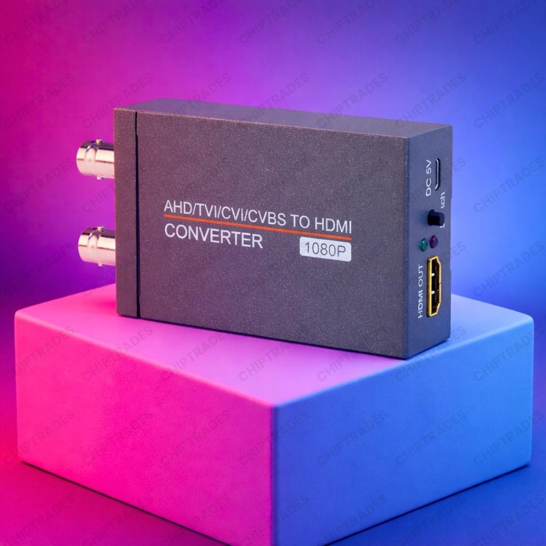 (NEW26) AHD/TV/CVI/CVBS to HDMI Converter - G038