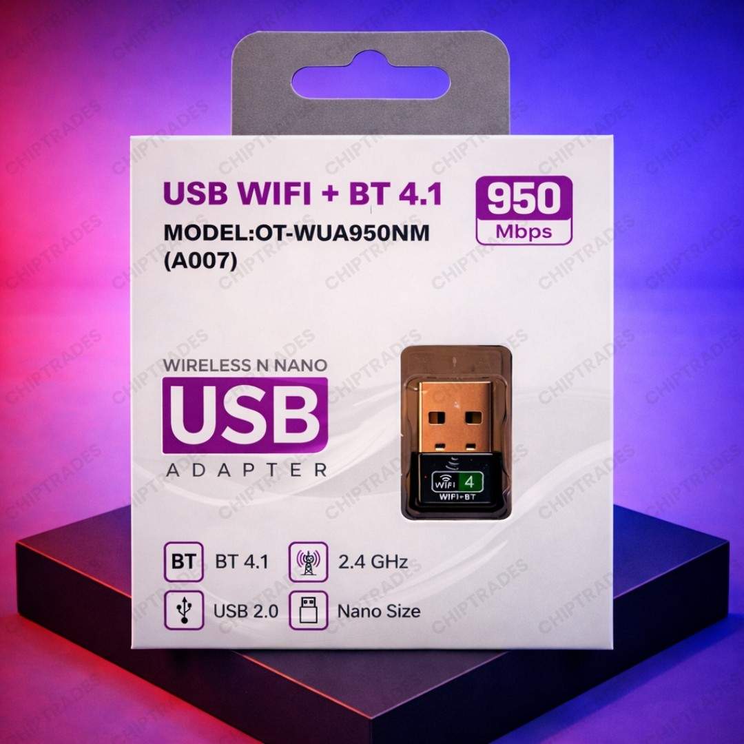 (NEW26) A007 wifi + bluetooth dongle