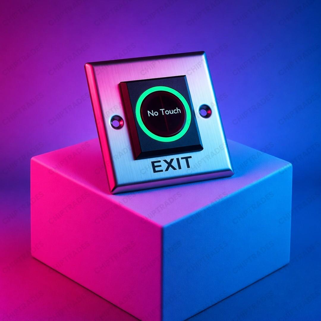 (NEW26) No Touch Exit Button (H2 Button) - J143