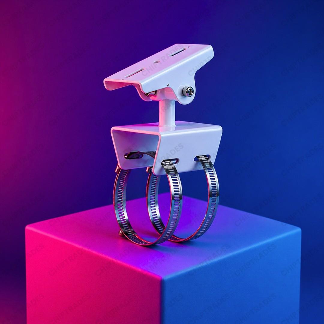 (NEW26) Pole Stand Movable with 2 Rings