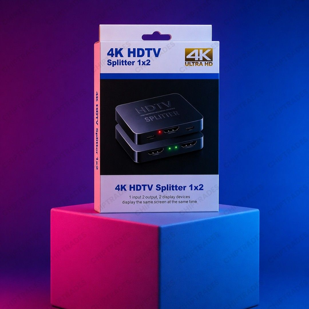 (0426) 4Kx2K 2 port HDMI Splitter (heavy Model)