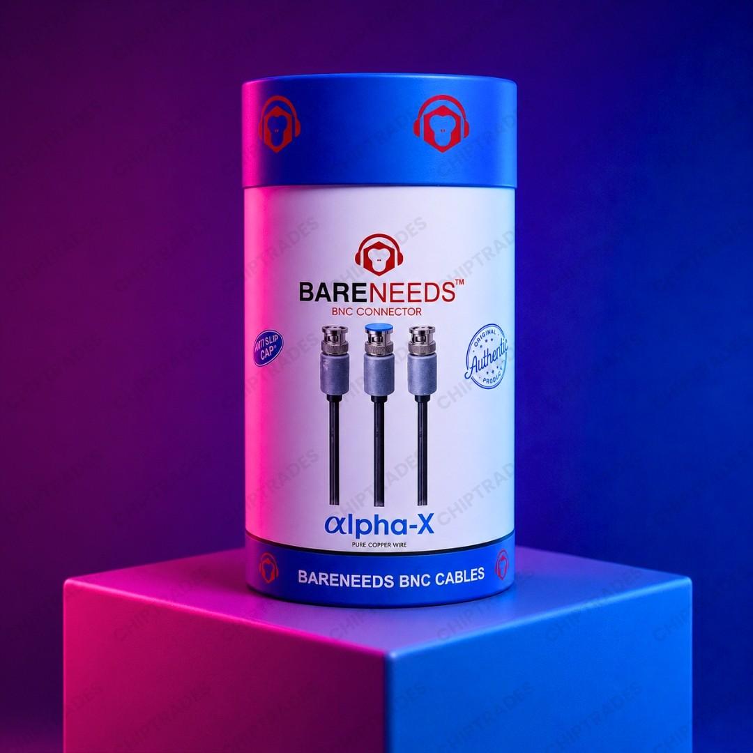 (0526) RED Bnc connector (box packaging