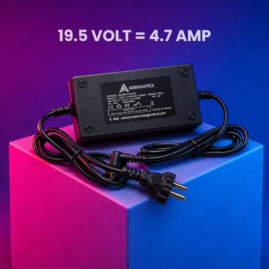 (0526) 19.5 v 4.7 amp adapter