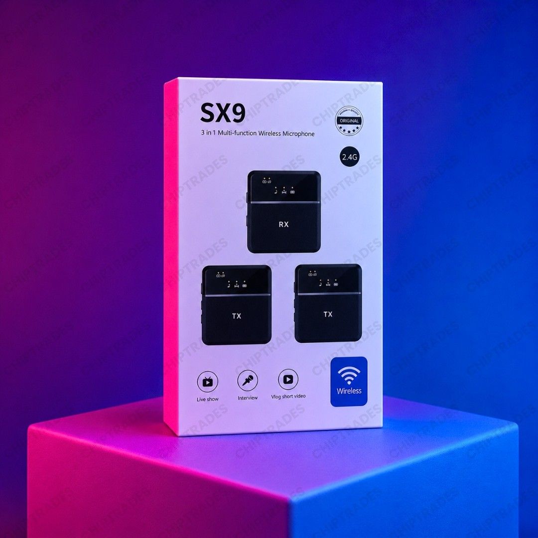 (0526) SX9 3 in 1 mic one by two