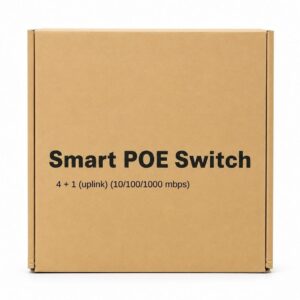 (0626) POE Switch Giga 4 + 1 (uplink) (10/100/1000 mbps)