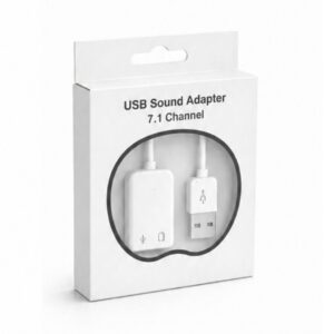 (0626) Apple Sound Adapter USB 7.1 Channel