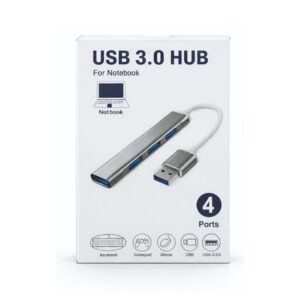 (T50) (0826) SLIM METAL USB HUB