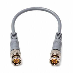 (0526) Grey male male bnc connector