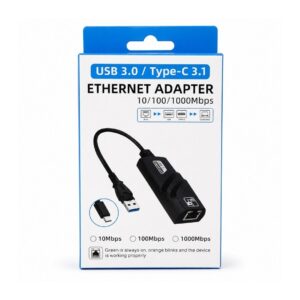 (0826) 10 /100/1000 Mbps USB 3.0 Ethernet Adapter USB to Giga Lan 3.0