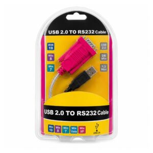 (0826) Pink USB Serial Female