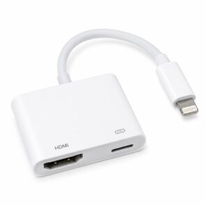 (524) Lightening to Hdmi + Lightening Female