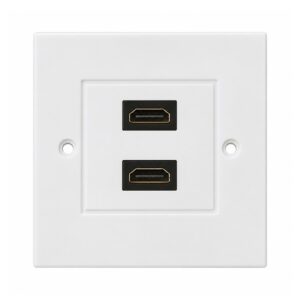 (0126) Dual HDMI Faceplate