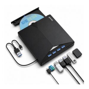 (0226) 7 in 1 DVD RW (dvd -rw + USB 3.0 x 4 ports + sd card + Micro SD Card)