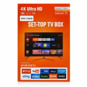 (0126) OTT box D9SATV with voice 8gb+128gb