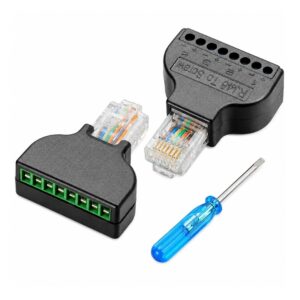 (0426) RJ45 male to 8 pin - ZAO61A