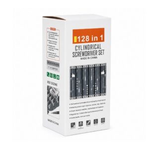 (0326) Cylindrical screwdriver 128 in 1