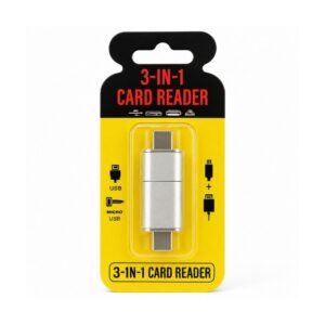(0626) CARD Reader( 3 IN 1 CARD Reader)