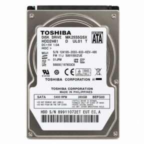 (524) (TDS) Refurbished Laptop HDD 250GB (Seagate, WD, Toshiba) with polyethene Pack (No Warranty)
