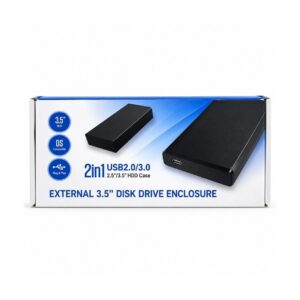 (0626) 2 in 1 USB2.0/3.0 2.5"/3.5" HDD Casing