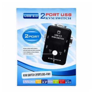 (0726) 2 port USB KVM Switch
