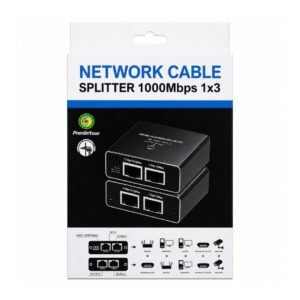 (0126) Network cable splitter 1x3 (1000Mbps)