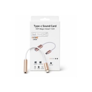 (0526) Type C sound 7.1 Wire (1 Port) Heavy