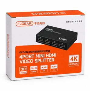 (0426)4Kx2K 4 port HDMI Splitter (heavy Model)