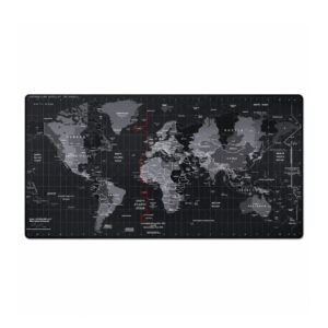 (0626) BIG Size world map mouse pad
