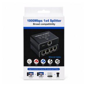 (0226) Network cable splitter 1x4 (1000Mbps)