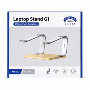 (New 25) EO -J31 Wooden Base 360° Laptop stand