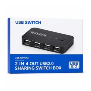 (NEW26) usb switch 2 in / 4 out