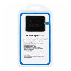 (524) HDMI Splitter 2 Port 4k