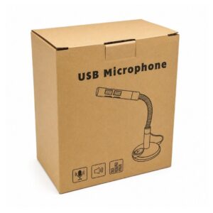 (0626) USB MIC Bendable with on/Off option